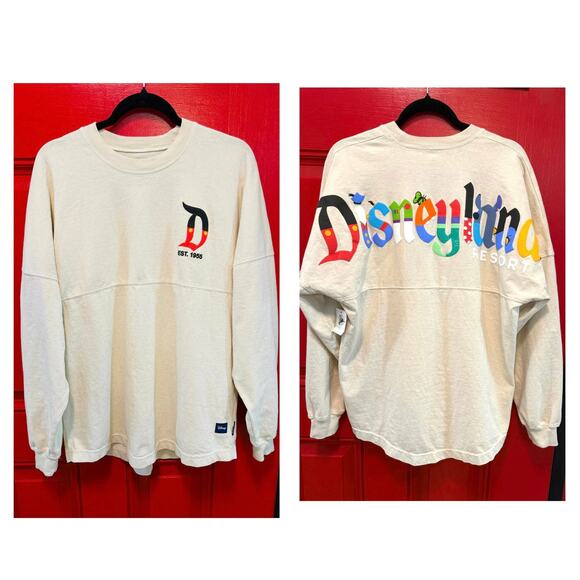 Disney Parks Size Small S Disneyland Resort Character Letters Spirit Jersey 2024 - Picture 1 of 4
